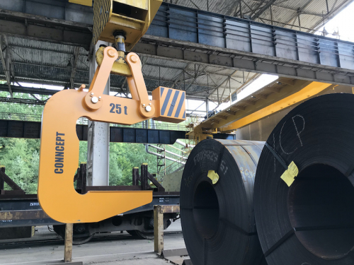 C-hook with counterweight - Conncept Machinery s.r.o.