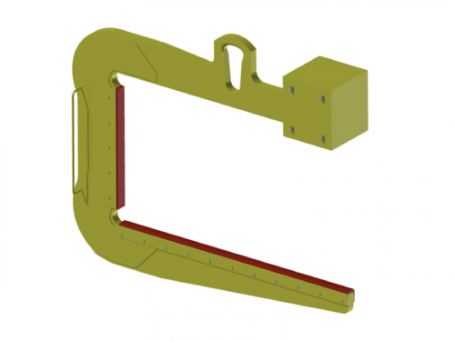 C-hook with counterweight - Conncept Machinery s.r.o.
