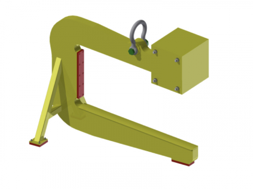 C-hook with counterweight - Conncept Machinery s.r.o.