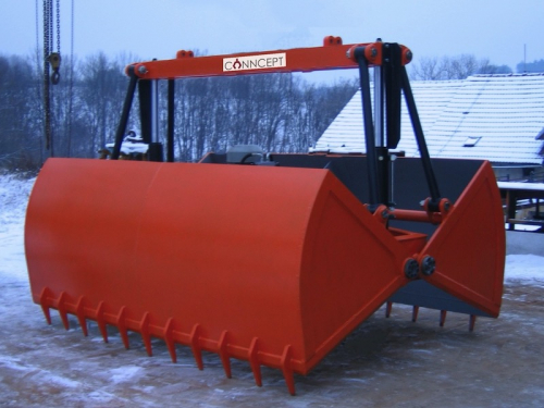 Hydraulische Zwei-Schalen Greifer