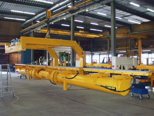 Vakuummanipulatoren für rotierende Betonprodukte