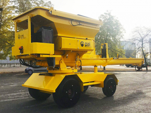 Vozidlo pro distribuci betonu<br />kolové vozidlo schopné přepravovat beton