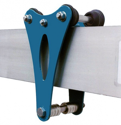 Dielenský portálový žeriav | Conncept.cz<br>Dielenský portálový žeriav - detail - vozík žeriava