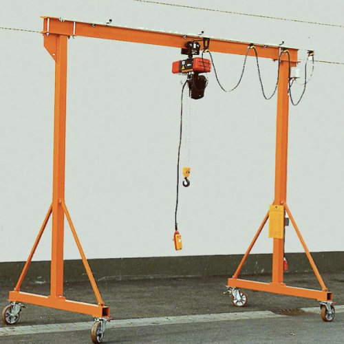 Mobilný dielenský portálový žeriav | Conncept.cz<br>Mobilný dielenský portálový žeriav - štandardné prevedenie s pevnou výškou