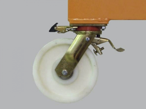 Mobilný dielenský portálový žeriav | Conncept.cz<br>Mobilný dielenský portálový žeriav - detail - polyamidové koleso