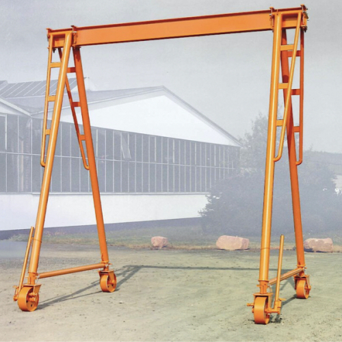 Mobilný dielenský portálový žeriav | Conncept.cz<br>Mobilný dielenský portálový žeriav s pevnou výškou