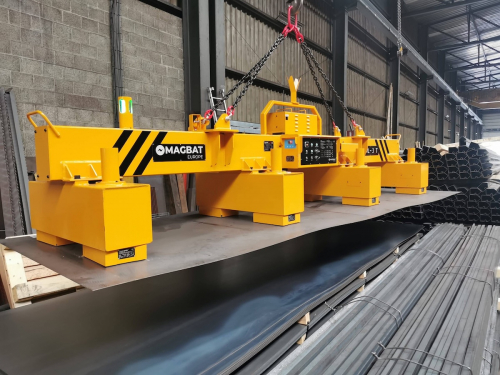 Bateriový magnetický systém na prepravu plechov ≥ 5mm - HBEPP