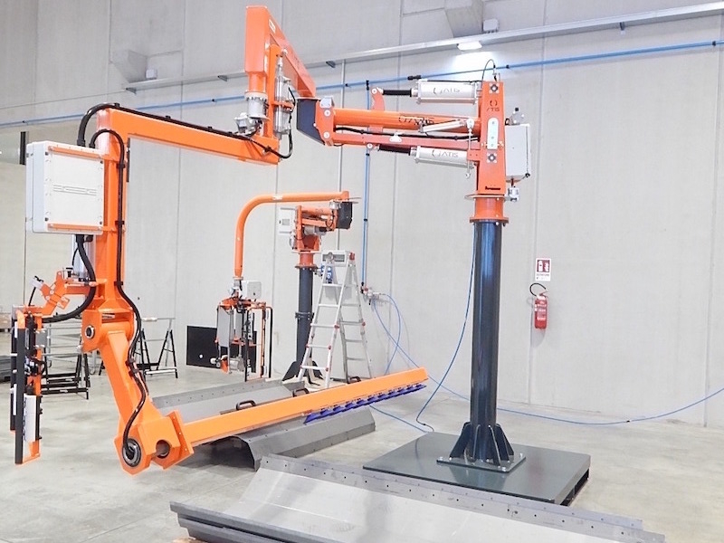Conncept Machinery - Pneumatický průmysloý manipulátor pro manipulaci s díly a komponenty