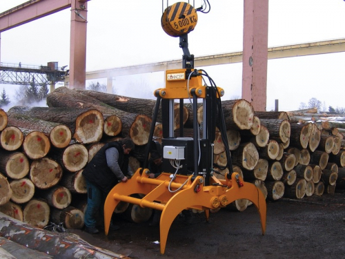 Hydraulické klešťové drapáky
